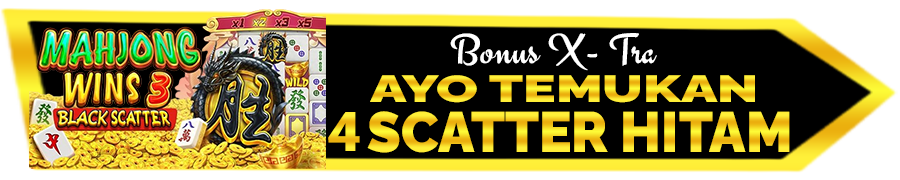 BONUS 4 SCATTER HITAM APSLOT77